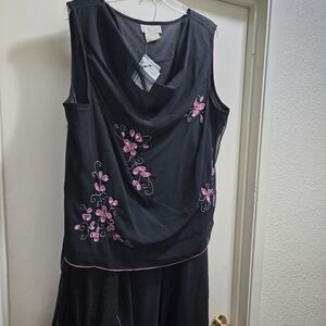 Coldwater Creek Elegant Black Garment